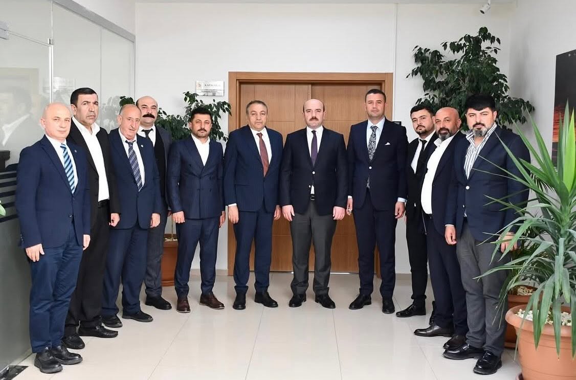 Mardin OSB Yönetiminden Artuklu Kaymakamı Muhammet Öztabak’a Ziyaret