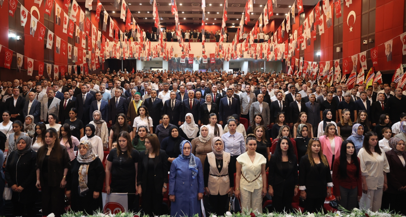 MHP MARDİN İL KONGRESİ YAPILDI: OSB BAŞKAN VEKİLİ SELAHATTİN DUYAN KATILIM SAĞLADI